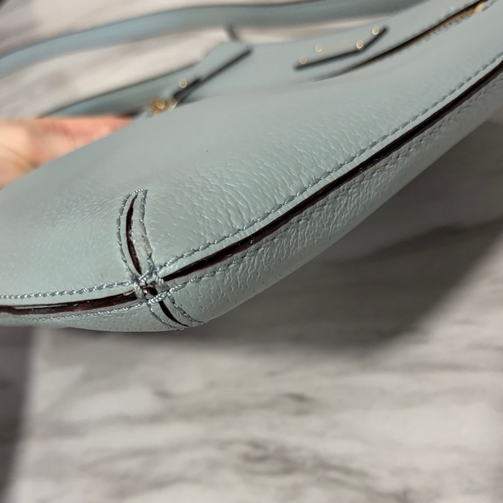 Kate Spade New York Light Blue Leather Crossbody Bag - Picture 11 of 15